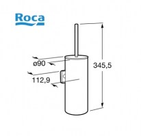 MEDIDAS ROCA VICTORIA ESCOBILLERO PARED A816666001